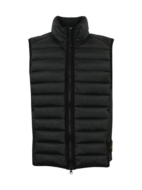 Gilet G100007 Loom Woven Chambers Nylon Black STONE ISLAND | G100007S0024V0029